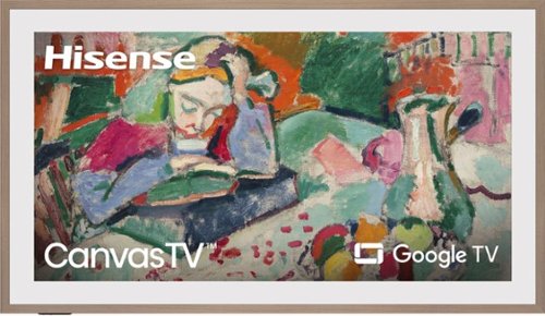Hisense - 55" Class S7 Series CanvasTV 4K QLED TV with Hi-Matte Display and UltraSlim Wall Mount (2024) - Image 3