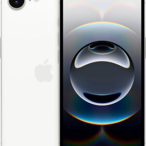 Apple - iPhone 16e 128GB - Apple Intelligence (Unlocked) - White