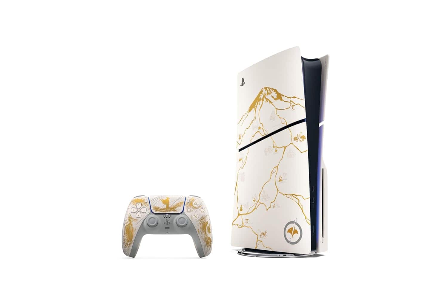 PlayStation 5 Console Ghost of Yotei Gold Limited Edition Bundle 1TB New - PlayStation 5 - Image 3