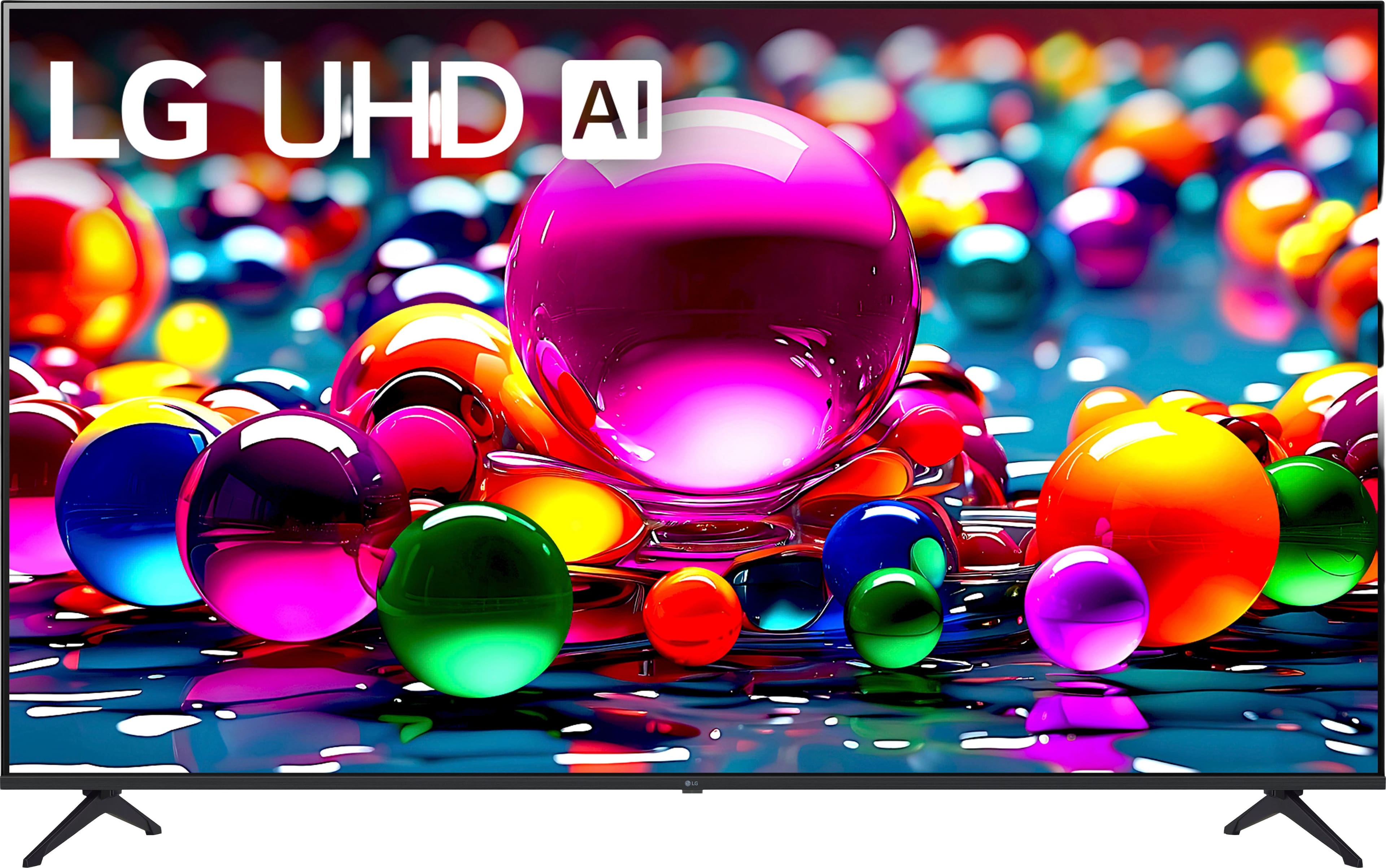 LG - 75” Class UA77 Series LED AI 4K UHD Smart webOS TV (2025)