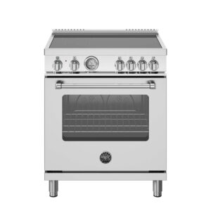 Bertazzoni - 30" Master Series range - Electric oven - 4 induction zones - Stainless Steel