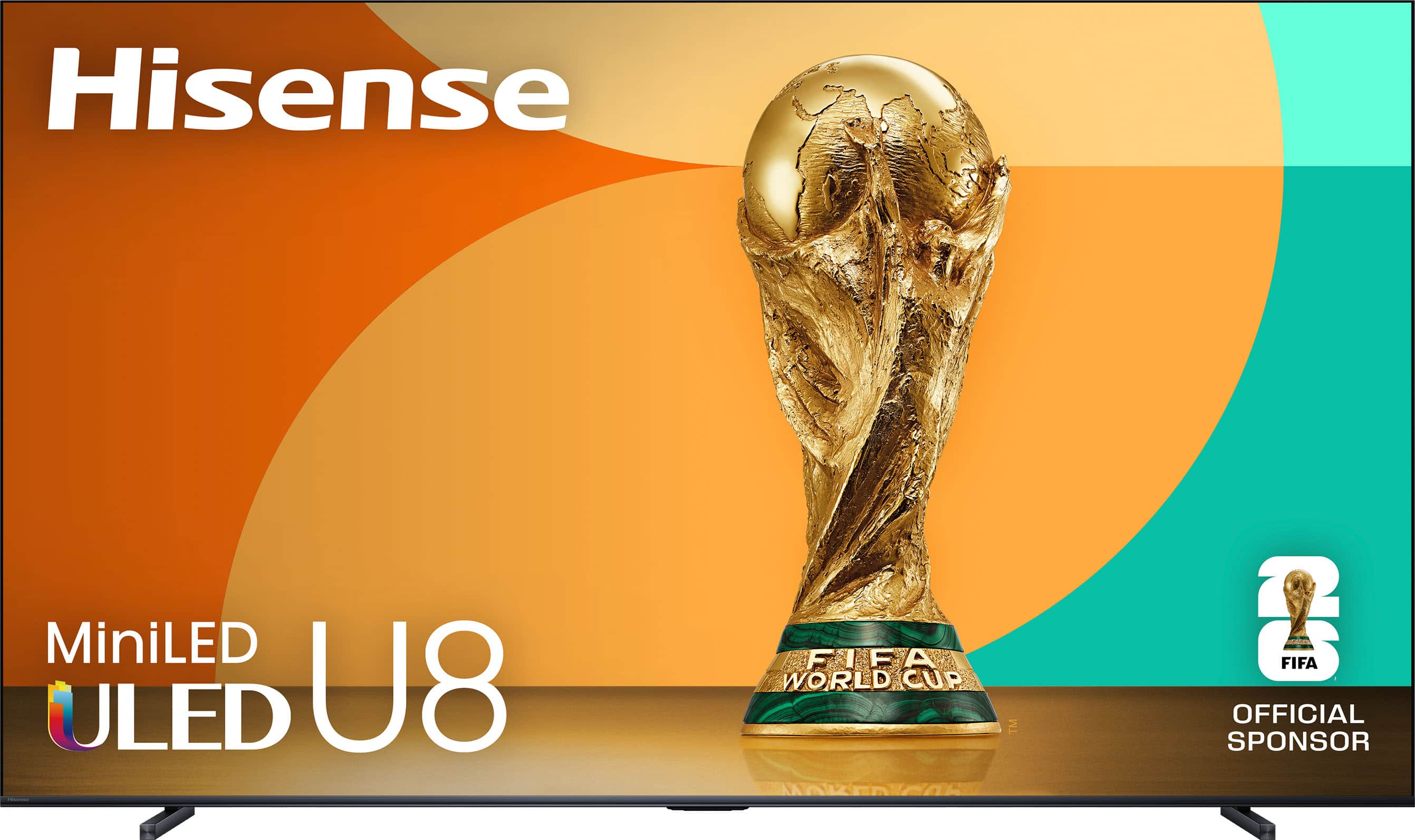 Hisense - 100" Class U8 Series MiniLED QLED UHD 4K HDR Smart Google TV (2025)