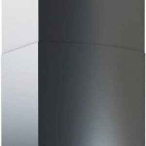 Zephyr - Duct Cover Extension for ZSA - Black Stainless Steel
