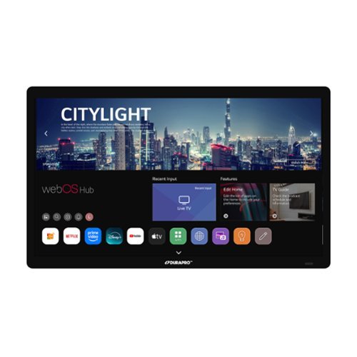 DuraPro - 75" Class Partial Sun Smart Series LED 4K UHD webOS Impact-Resistant Waterproof Smart Outdoor TV with Mount (2025) - Image 3