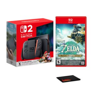 Switch 2 Console with Mario Kart World and The Legend of Zelda: Tears of the Kingdom Bundle - Nintendo Switch 2