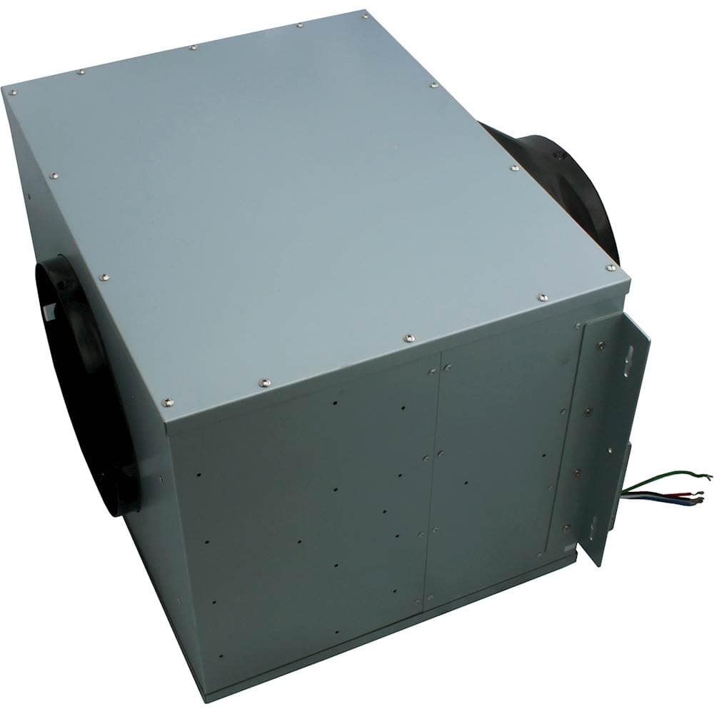 Zephyr - Motor 1000 CFM In-Line Blower for Range Hood - Gray - Image 2