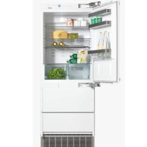 30 in. Wide Miele KFN 9855 iDE 30" PerfectCool 14.1 Cu. Ft. Built-In Refridgerator with Bottom-Freezer - Custom Panel Ready