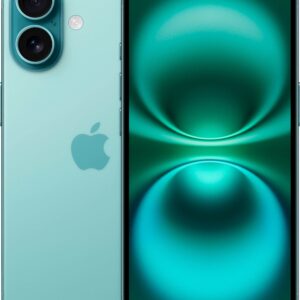 Apple - iPhone 16 128GB - Apple Intelligence (Unlocked) - Teal