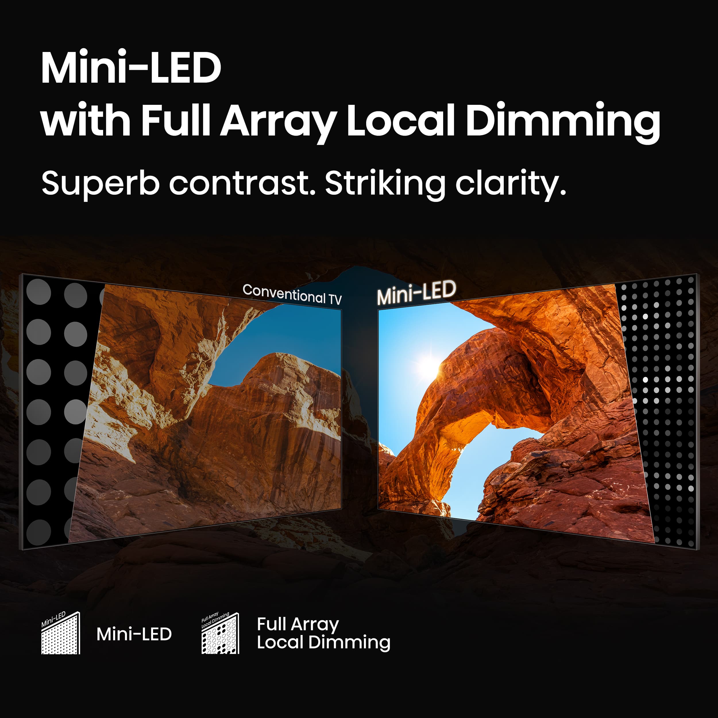 Hisense - 65" Class QD7 Series MiniLED QLED 4K UHD HDR Smart Fire TV (2025) - Image 5
