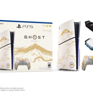 PlayStation 5 Console Ghost of Yotei Gold Limited Edition Bundle 1TB New - PlayStation 5