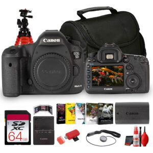 Canon - EOS 5D Mark III DSLR Camera Body 22.3MP Full Frame Bundle