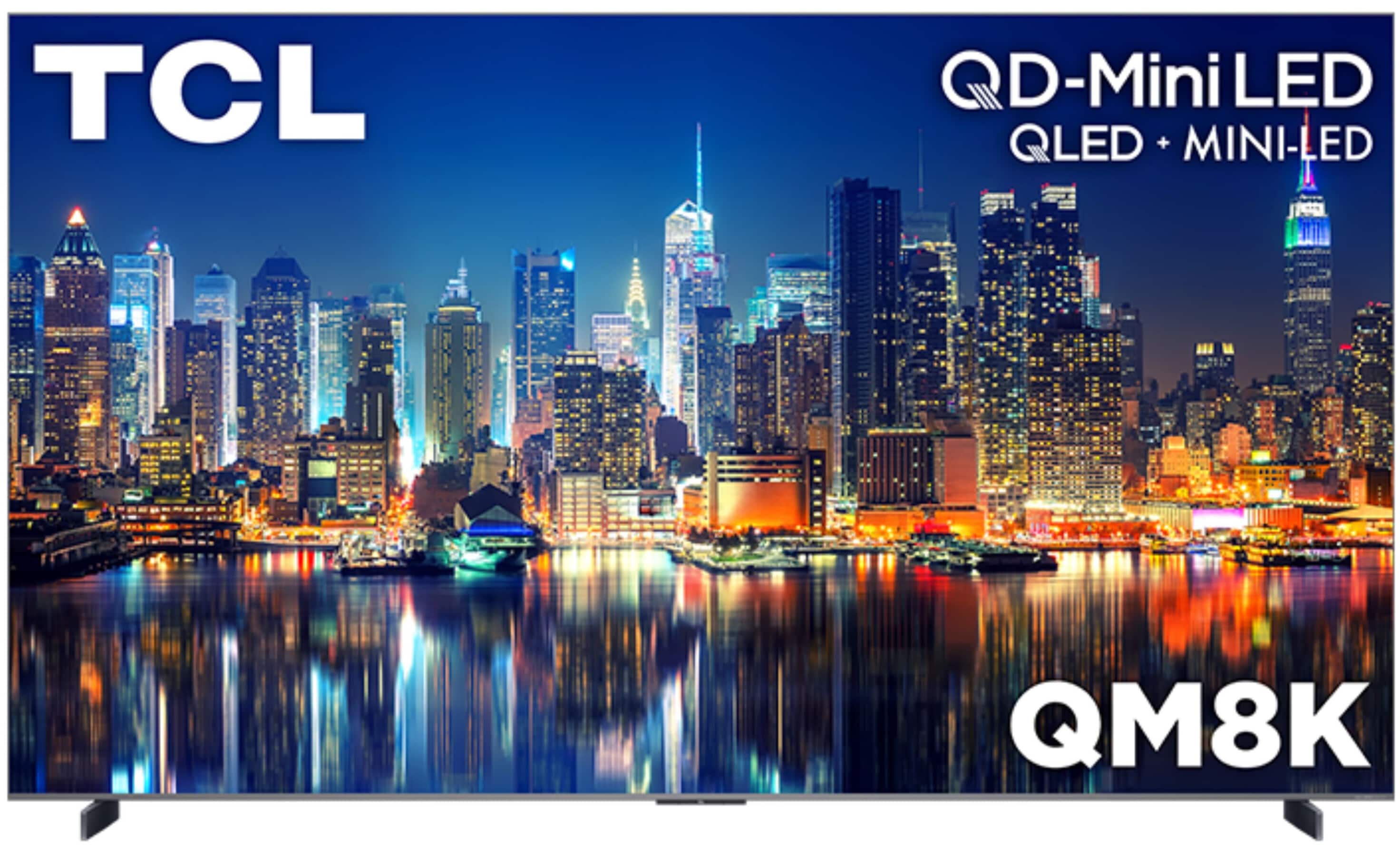 TCL - 98" Class QM8K Series 4K UHD HDR QD-Mini LED Smart TV with Google TV (2025)